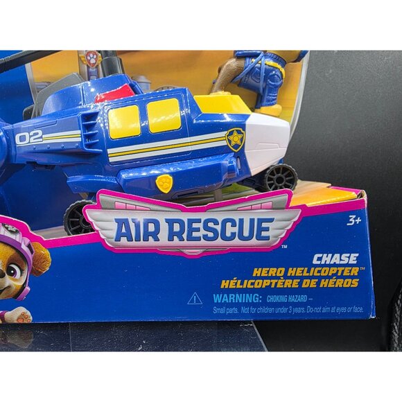 Paw Patrol Air Rescue Chase Hero Helicopter Action Figure Toy For Kids - Picture 2 of 5
